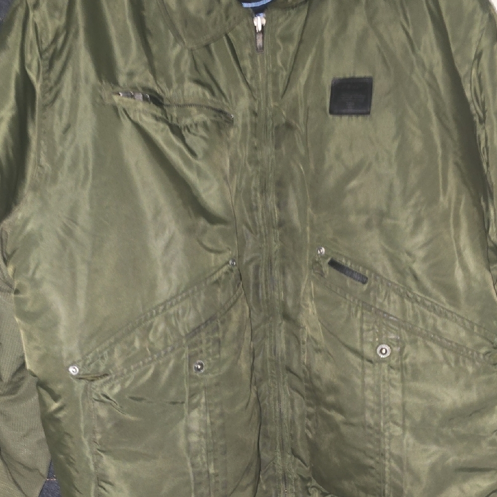 Ecko Unlimited Green Military Field Jacket
